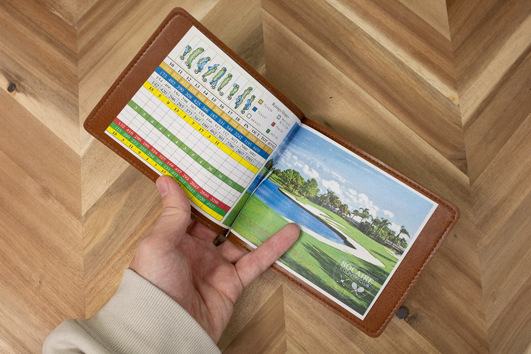 Golf Scorecard Holder (Horizontal)