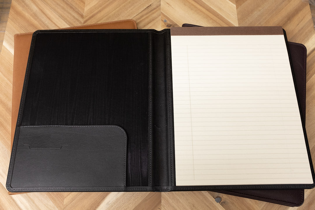 Padded Leather Padfolio
