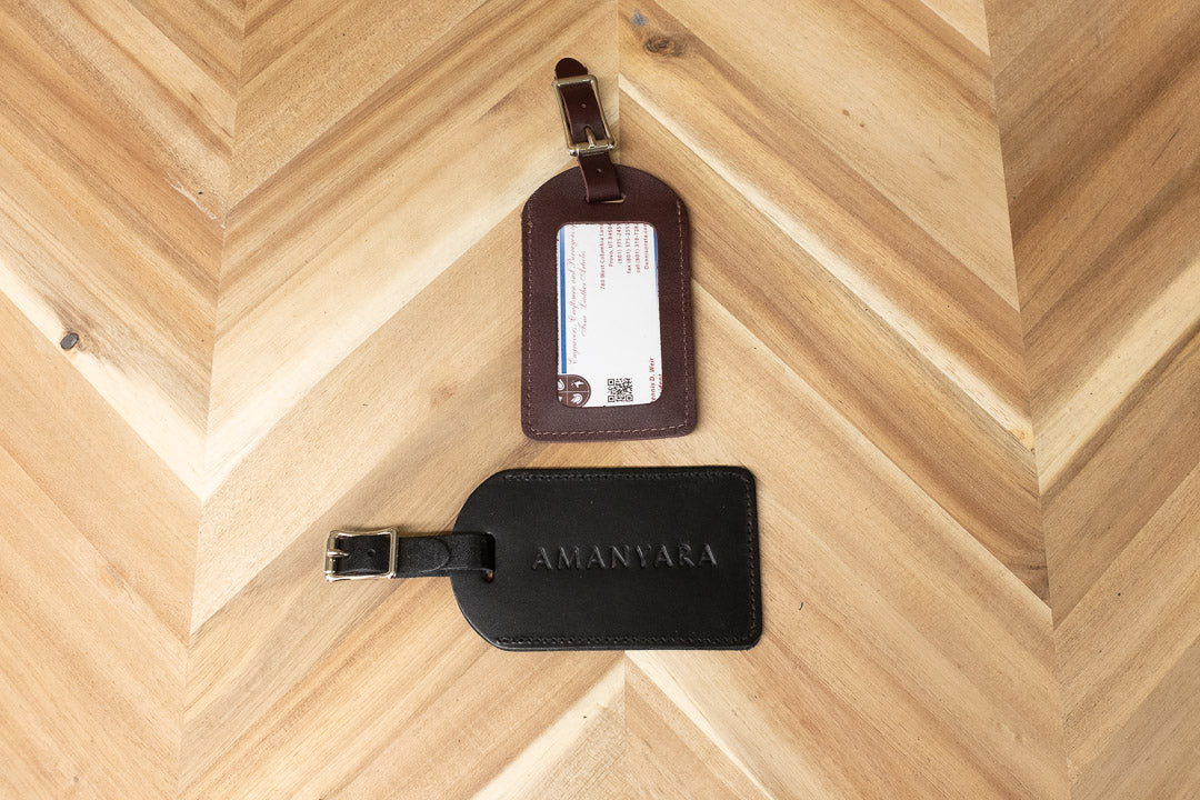 Business Card Luggage Tag