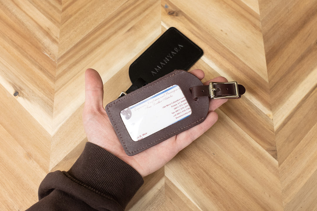Business Card Luggage Tag